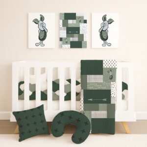 Handcrafted custom cot bedding set, featuring personalized printed and premium hypo-allergenic baby safe fabric, designed for elegant nursery décor. Cinnamon and Spice