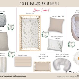 Handcrafted custom cot bedding set, featuring personalized printed and premium hypo-allergenic baby safe fabric, designed for elegant nursery décor. Cinnamon and Spice