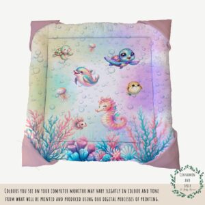 Playmat - Fishy Fish Bubbles and Friends under the Sea