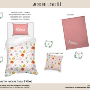 Kids Duvet Set - Spring Feel Flower