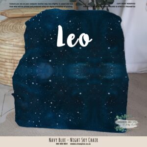 A Kids Sofa Foam Chair – Navy Blue - Night Sky Chair
