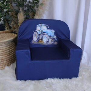 A Kids Sofa Foam Chair – Blue Farm Tractor