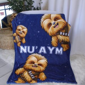 Personalised Fleece Blanket - Chewbacca