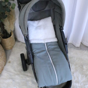 Baby Sleeping Bag. 3-in-1 Sleeping Bag for winter. Car Seat insert, sleeping bag and pram insert. Cinnamon and Spice Baby Sleeping Bag. Neutral Color Grey