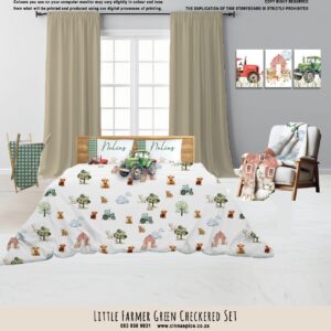Handcrafted custom bedding set, featuring personalized printed and premium hypo-allergenic fabric, designed for elegant room décor. Cinnamon and Spice