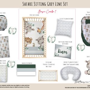Handcrafted custom cot bedding set, featuring personalized printed and premium hypo-allergenic baby safe fabric, designed for elegant nursery décor. Cinnamon and Spice