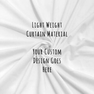 Print and Supply - Light Weight Curtain Material 1m x 1,4m