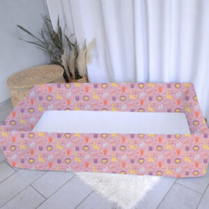 Funky Safari Pink Animals | Travel Bed | Pink