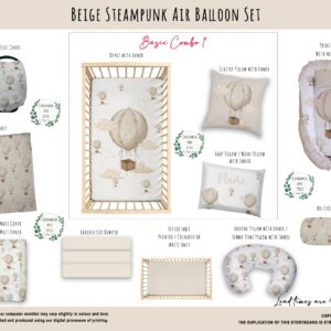 Handcrafted custom cot bedding set, featuring personalized printed and premium hypo-allergenic baby safe fabric, designed for elegant nursery décor. Cinnamon and Spice