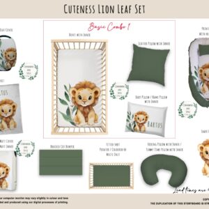 Handcrafted custom cot bedding set, featuring personalized printed and premium hypo-allergenic baby safe fabric, designed for elegant nursery décor. Cinnamon and Spice
