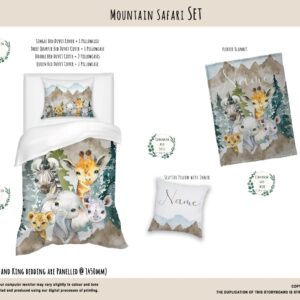 Handcrafted custom bedding set, featuring personalized printed and premium hypo-allergenic fabric, designed for elegant room décor. Cinnamon and Spice