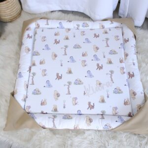 Enhance your baby’s playtime and rest with our versatile Baby Playmat. Designed for comfort and functionality, this playmat features a soft, cushioned surface ideal for tummy time, which helps strengthen your baby’s muscles and improve motor skills.