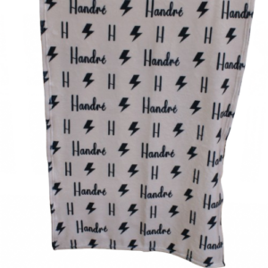 Personalised Fleece Blanket - Lightning Bolt Patchwork