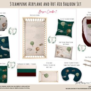 Handcrafted custom cot bedding set, featuring personalized printed and premium hypo-allergenic baby safe fabric, designed for elegant nursery décor. Cinnamon and Spice