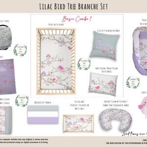 Handcrafted custom cot bedding set, featuring personalized printed and premium hypo-allergenic baby safe fabric, designed for elegant nursery décor. Cinnamon and Spice