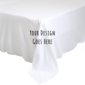 Flat Cot Sheet - Custom Design