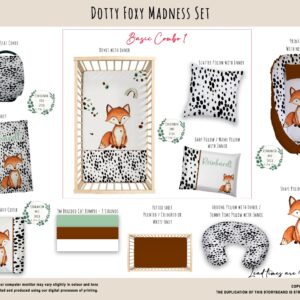 Handcrafted custom cot bedding set, featuring personalized printed and premium hypo-allergenic baby safe fabric, designed for elegant nursery décor. Cinnamon and Spice