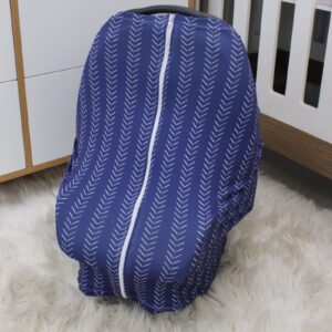 Car Seat Cover – Ocean Air Balloon Herringbone | Cinnamon & Spice South Africa Baby Car Seat Cover Ocean Air Balloon Herringbone Cinnamon and Spice