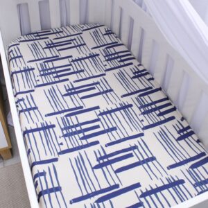 Soft, breathable baby cot fitted sheets in various designs and sizes, ensuring a snug fit for your crib mattresses. Custom made for you by Cinnamon and Spice