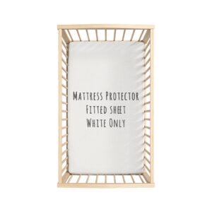 Mattress Protector - Fitted Sheet - White Only
