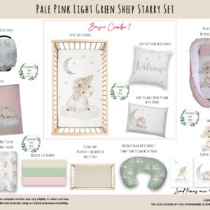 Handcrafted custom cot bedding set, featuring personalized printed and premium hypo-allergenic baby safe fabric, designed for elegant nursery décor. Cinnamon and Spice
