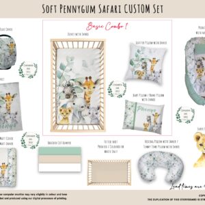 Handcrafted custom cot bedding set, featuring personalized printed and premium hypo-allergenic baby safe fabric, designed for elegant nursery décor. Cinnamon and Spice