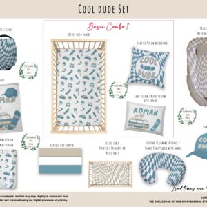 Handcrafted custom cot bedding set, featuring personalized printed and premium hypo-allergenic baby safe fabric, designed for elegant nursery décor. Cinnamon and Spice