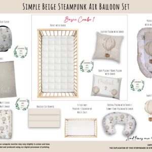 Handcrafted custom cot bedding set, featuring personalized printed and premium hypo-allergenic baby safe fabric, designed for elegant nursery décor. Cinnamon and Spice