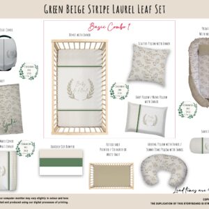 Handcrafted custom cot bedding set, featuring personalized printed and premium hypo-allergenic baby safe fabric, designed for elegant nursery décor. Cinnamon and Spice