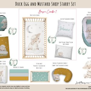 Handcrafted custom cot bedding set, featuring personalized printed and premium hypo-allergenic baby safe fabric, designed for elegant nursery décor. Cinnamon and Spice