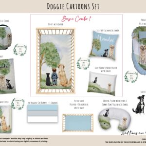 Handcrafted custom cot bedding set, featuring personalized printed and premium hypo-allergenic baby safe fabric, designed for elegant nursery décor. Cinnamon and Spice