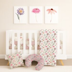 Handcrafted custom cot bedding set, featuring personalized printed and premium hypo-allergenic baby safe fabric, designed for elegant nursery décor. Cinnamon and Spice
