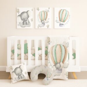 Handcrafted custom cot bedding set, featuring personalized printed and premium hypo-allergenic baby safe fabric, designed for elegant nursery décor. Cinnamon and Spice