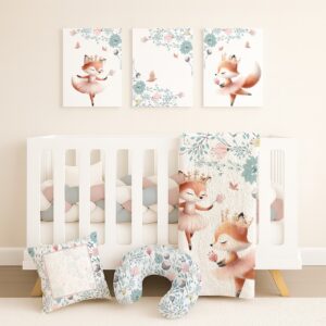 Handcrafted custom cot bedding set, featuring personalized printed and premium hypo-allergenic baby safe fabric, designed for elegant nursery décor. Cinnamon and Spice