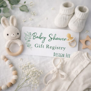 Baby Shower Gift Registry Design Fee
