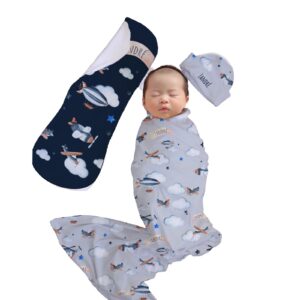 Handcrafted wrap set, perfect for swaddling baby and helps reduce the startle reflex, promoting longer, more restful sleep for your baby in a South African-inspired nursery. Cinnamon and Spice. Featuring any print