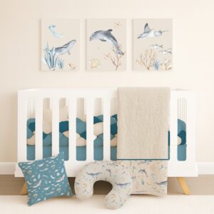 Handcrafted custom cot bedding set, featuring personalized printed and premium hypo-allergenic baby safe fabric, designed for elegant nursery décor. Cinnamon and Spice