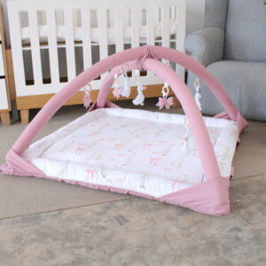 Enhance your baby’s playtime and rest with our versatile Baby Playmat. Designed for comfort and functionality, this playmat features a soft, cushioned surface ideal for tummy time, which helps strengthen your baby’s muscles and improve motor skills.