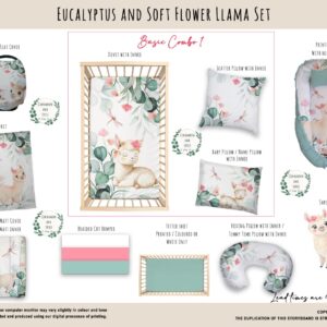 Handcrafted custom cot bedding set, featuring personalized printed and premium hypo-allergenic baby safe fabric, designed for elegant nursery décor. Cinnamon and Spice