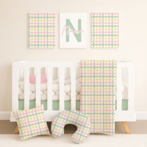 Handcrafted custom cot bedding set, featuring personalized printed and premium hypo-allergenic baby safe fabric, designed for elegant nursery décor. Cinnamon and Spice