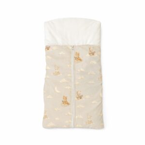 3-in-1 Snuggle Baby Sleeping Bag – Bear, Fox and Bunny Elegant | Cinnamon & Spice South Africa 3-in-1 baby sleeping bag that transforms into a pram insert, cot sleeping bag, and car seat pad—breathable and versatile