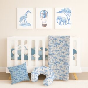 Handcrafted custom cot bedding set, featuring personalized printed and premium hypo-allergenic baby safe fabric, designed for elegant nursery décor. Cinnamon and Spice