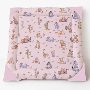 Winnie the Pooh and Friends Print Pink | Themed Nursery Floor Playmat | Cinnamon & Spice South Africa Enhance your baby’s playtime and rest with our versatile Baby Playmat. Designed for comfort and functionality, this playmat features a soft, cushioned surface ideal for tummy time, which helps strengthen your baby’s muscles and improve motor skills.