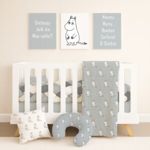 Handcrafted custom cot bedding set, featuring personalized printed and premium hypo-allergenic baby safe fabric, designed for elegant nursery décor. Cinnamon and Spice