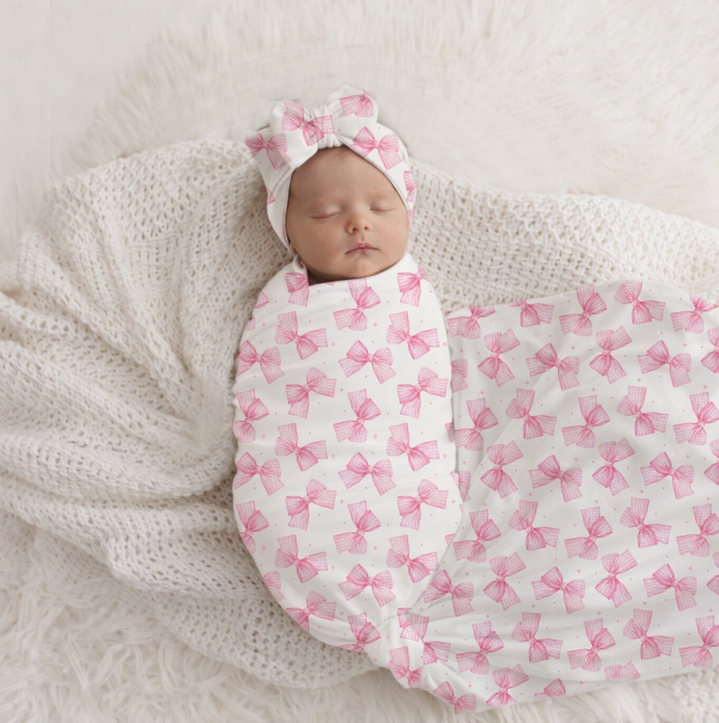 Handcrafted wrap set, perfect for swaddling baby and helps reduce the startle reflex, promoting longer, more restful sleep for your baby in a South African-inspired nursery. Cinnamon and Spice. Featuring any print