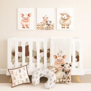 Handcrafted custom robot cot bedding set, featuring personalized printed and premium hypo-allergenic baby safe fabric, designed for elegant nursery décor. Cinnamon and Spice